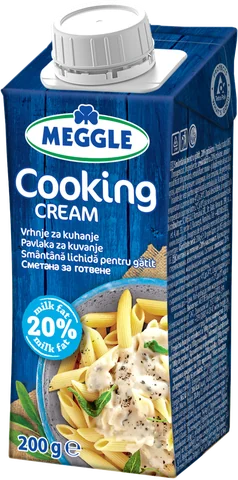 MEGGLE сметана за готвене 20% масленост, 200&nbsp;г
